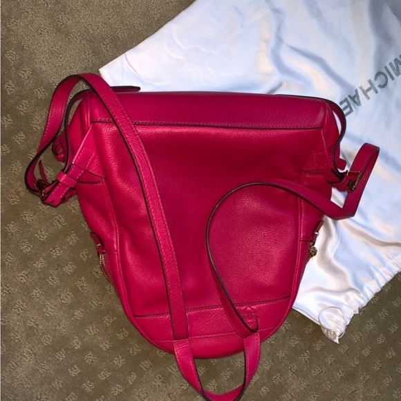 Mk raspberry purse backpack - Picture 3 of 4